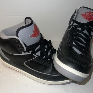 Size 9 - Air Jordan 2 Retro Black Cement